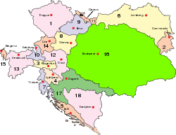 Ubicación de Estiria