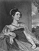 Portrait engraving of Louisa Adams